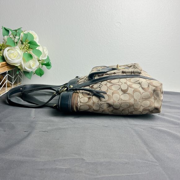 COACH Vintage Signature Large Legacy  Tote Bag F12889 - Picture 9 of 10